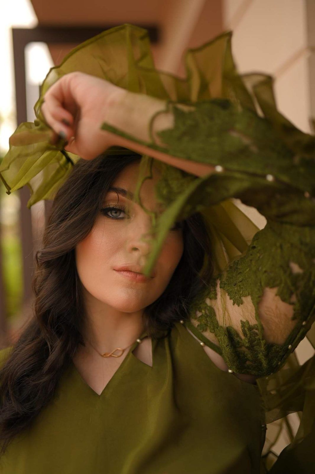 Portrait under a banyan tree, Lolo by Laila